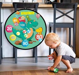 Laste noolelaud Velcro, dinosaurus hind ja info | Poiste mänguasjad | kaup24.ee
