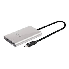 Sensevision Thunderbolt 3 kuni kahe HDMI 2.0 adapteriga цена и информация | Адаптеры и USB-hub | kaup24.ee