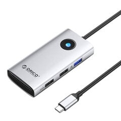Orico PW11-5P-SV-EP цена и информация | Адаптеры и USB-hub | kaup24.ee