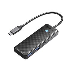 Orico jaotur 4in1 PAPW2AC-C3-015-BK-EP цена и информация | Адаптеры и USB-hub | kaup24.ee