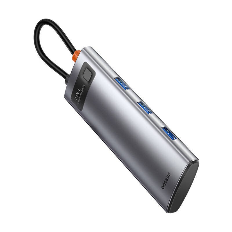 Baseus Gleam 7in1 hind ja info | USB jagajad, adapterid | kaup24.ee