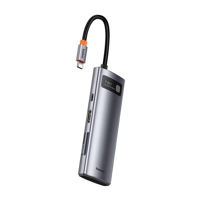 Baseus Gleam 7in1 hind ja info | USB jagajad, adapterid | kaup24.ee