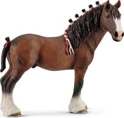 Clydesdale'i tõugu hobune Schleichi hobusefiguuri kastraat цена и информация | Развивающие игрушки | kaup24.ee