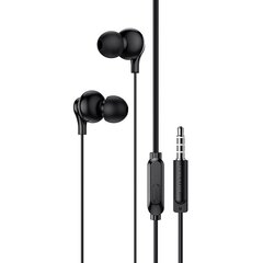 Borofone Earphones BM59 Collar black цена и информация | Наушники | kaup24.ee