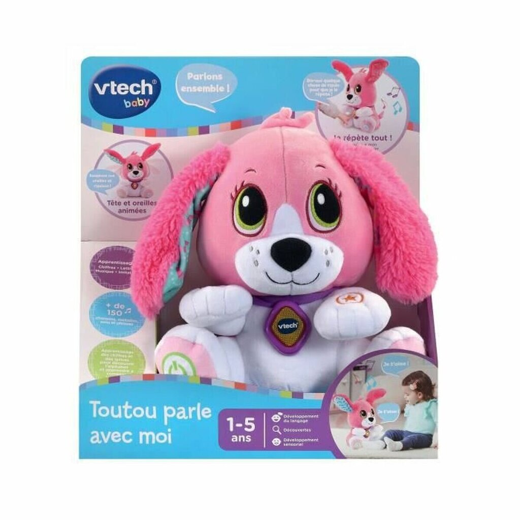 Pehme mänguasi häälega Vtech Baby Doggie Talk to me Koer hind ja info | Arendavad mänguasjad | kaup24.ee