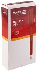 Ручка гелевая Axent Delta, толщина 0,7мм, синяя сп. цена и информация | Письменные принадлежности | kaup24.ee