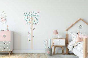 Наклейка на стену "Дерево", 160 x 100 см, пастельные тона. цена и информация | Декоративные наклейки | kaup24.ee