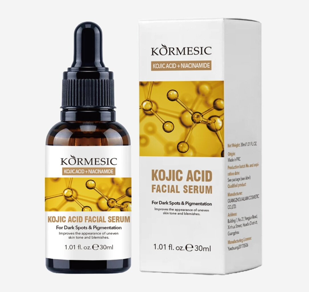 Näoseerum Kojic Acid, 30 ml hind ja info | Näoõlid, seerumid | kaup24.ee