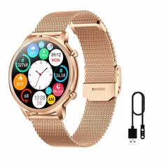 Manta SWU301GD Gold цена и информация | Смарт-часы (smartwatch) | kaup24.ee