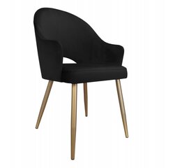 Söögitool Decorates Alex gold, 87x65 cm, must/kuldne hind ja info | Söögilaua toolid, köögitoolid | kaup24.ee