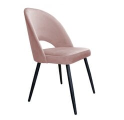Söögitool Decorates Tillo black, 87x53 cm, roosa hind ja info | Söögilaua toolid, köögitoolid | kaup24.ee