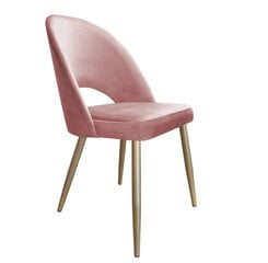 Söögitool Decorates Tillo gold, 87x53 cm, roosa hind ja info | Söögilaua toolid, köögitoolid | kaup24.ee