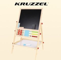 Двусторонняя доска для рисования Kruzzel цена и информация | Развивающие игрушки и игры | kaup24.ee