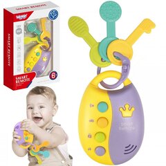 Interaktiivsed autovõtmed koos kaugjuhtimispuldiga 2in1 Woopie baby цена и информация | Игрушки для малышей | kaup24.ee