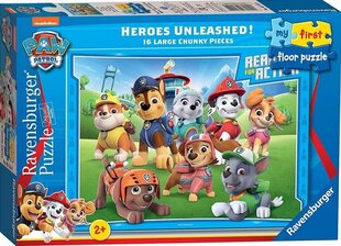 Pusle Ravensburger Paw Patrol, 03155, 16 tk. hind ja info | Pusled | kaup24.ee