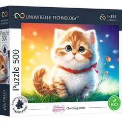 Pusle Trefl Charming Kitten, 500 tk. цена и информация | Пазлы | kaup24.ee