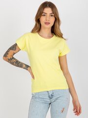 Naiste T-särk New 2016103325870, kollane hind ja info | Naiste T-särgid | kaup24.ee