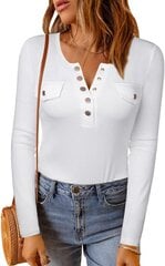 Naiste pluus Siddhe, valge hind ja info | Naiste pluusid, särgid | kaup24.ee