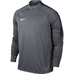 Nike dressipluus meestele Squad Dril Top M 807063-021, hall hind ja info | Meeste pusad | kaup24.ee