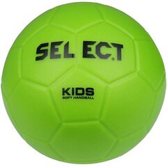 Гандбольный мяч Select Soft Kids, размер 1, зеленый цена и информация | Гандбол | kaup24.ee