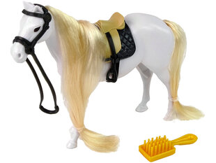 Hobuse kuju Lean Toys, valge hind ja info | Tüdrukute mänguasjad | kaup24.ee