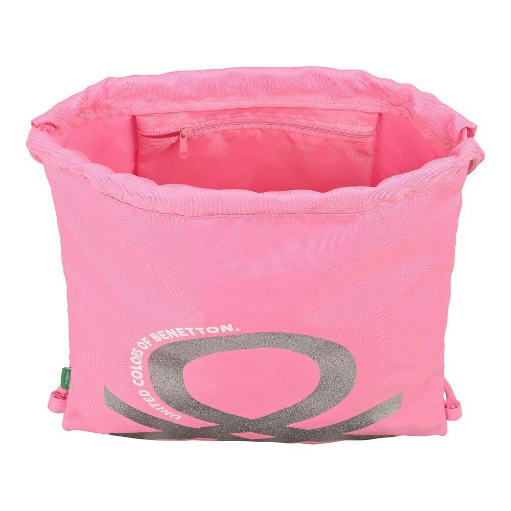 Sussikott Benetton Flamingo pink Roosa (35 x 40 x 1 cm) hind ja info | Koolikotid, sussikotid | kaup24.ee