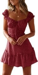 Naiste kleit Ybenlover, punane hind ja info | Kleidid | kaup24.ee