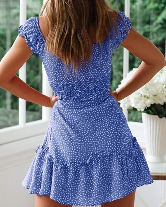 Naiste kleit Ybenlover, sinine hind ja info | Kleidid | kaup24.ee