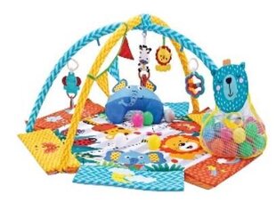 Детский развивающий коврик с шариками, голубой цена и информация | Развивающие коврики | kaup24.ee