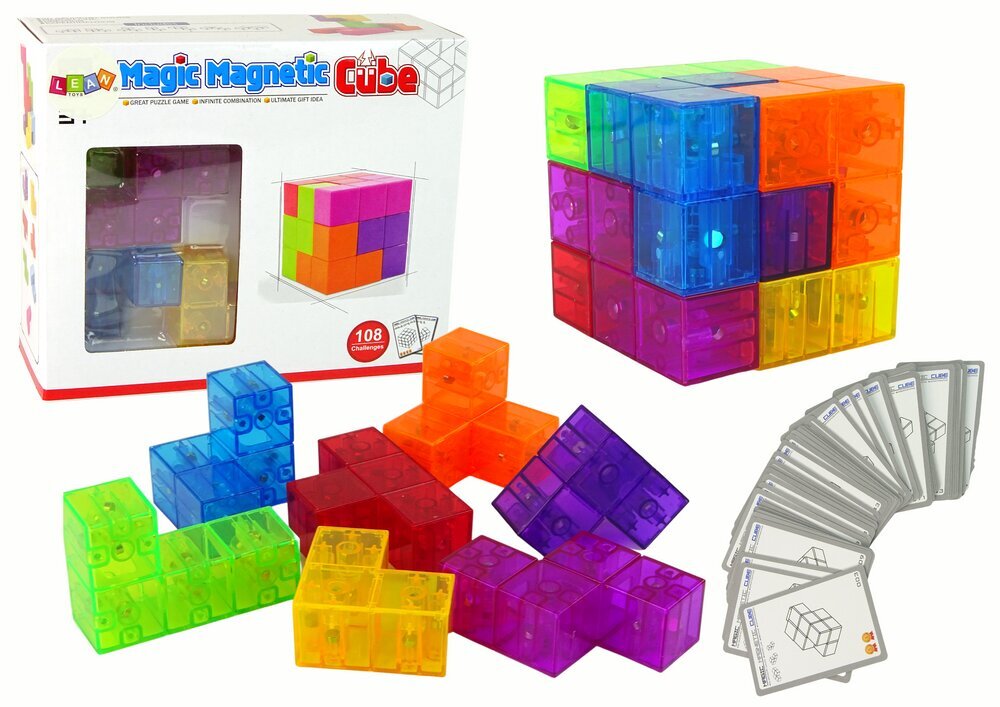 Magnetic Magic Cube, 7 tükki цена и информация | Klotsid ja konstruktorid | kaup24.ee