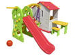 Laste mänguväljak House Slide, värviline, 3+ hind ja info | Mänguväljakud, mängumajad | kaup24.ee