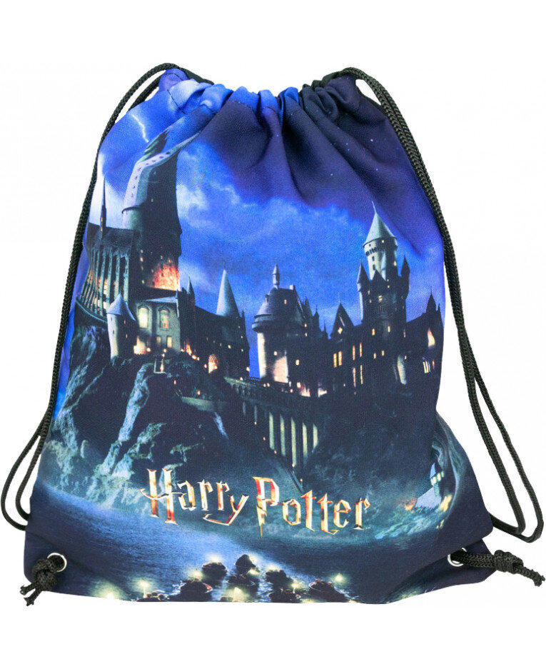 Harry Potteri materjali seljakott - öö Sigatüükas, 33x45 cm litsentseeritud toode, originaal цена и информация | Koolikotid, sussikotid | kaup24.ee