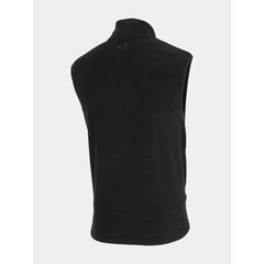 Vest meestele 4F 4FAW22TVESM017-20S, must hind ja info | Meeste vestid | kaup24.ee