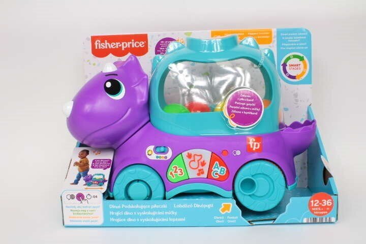 Põrkuvad pallid Fisher Price dinosaurus hind ja info | Arendavad mänguasjad | kaup24.ee