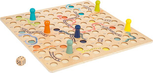 Puidust lauamäng Small Foot Snakes and Ladders XL цена и информация | Развивающие игрушки и игры | kaup24.ee