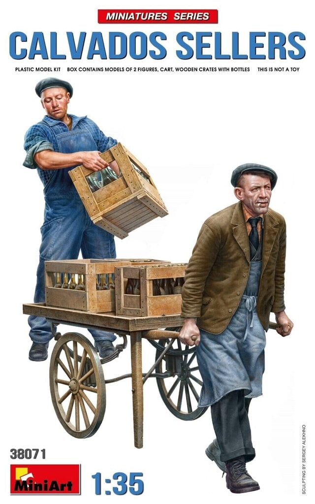 Liimitav mudel MiniArt 38071 Calvados Sellers 1/35 цена и информация | Liimitavad mudelid | kaup24.ee