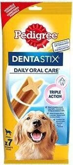 Pedigree Daily Oral Care Dentastix suurt tõugu koertele, 10x270 g цена и информация | Maiustused koertele | kaup24.ee