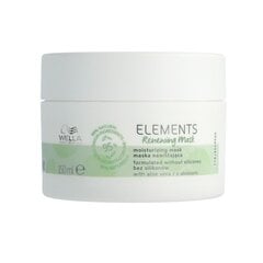 Восстанавливающая увлажняющая маска для волос Wella Professionals Elements Renewing Moisturising Mask, 150 мл цена и информация | Бальзамы, кондиционеры | kaup24.ee