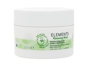 Восстанавливающая увлажняющая маска для волос Wella Professionals Elements Renewing Moisturising Mask, 150 мл цена и информация | Кондиционеры | kaup24.ee