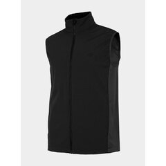 Vest meestele 4F M H4L22BZM06020S, must hind ja info | Meeste vestid | kaup24.ee