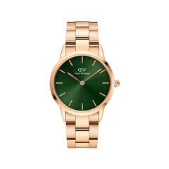 Женские часы Daniel Wellington Iconic Emerald, зеленый/розовое золото цена и информация | Женские часы | kaup24.ee