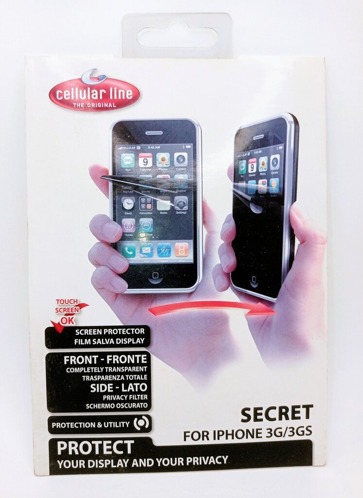 Cellularline CSPPRIVAIPHONE3G iPhone 3G/iPod Touch hind ja info | Ekraani kaitsekiled | kaup24.ee