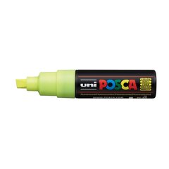 Marker UNI Posca PC-8K, fluorestsentskollane(F2) hind ja info | Kirjutusvahendid | kaup24.ee