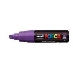 Marker UNI Posca PC-8K, lilla (12) цена и информация | Письменные принадлежности | kaup24.ee