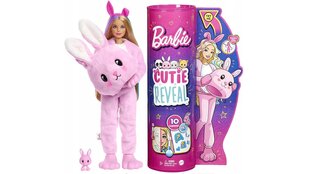 Кукла-кролик Barbie Cutie Reveal Set цена и информация | MUST Металлическая бутылочка с Ярким рисунком (без BPA) (500ml) для мальчиков от 3+ лет Серая с Машинкой | kaup24.ee