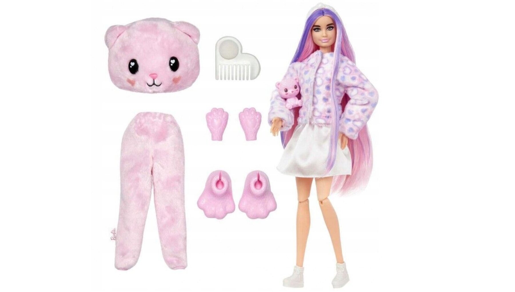 Nukk Barbie Cutie Reveal komplekt, Bear hind ja info | Tüdrukute mänguasjad | kaup24.ee