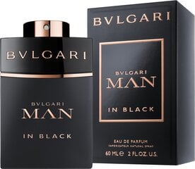 Bvlgari Man In Black EDP meestele 60 ml hind ja info | Bvlgari Kosmeetika, parfüümid | kaup24.ee