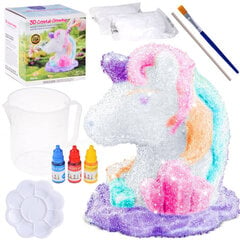 Kristallide kasvatamise komplekt koos värvidega, ükssarvik hind ja info | Arendavad mänguasjad | kaup24.ee