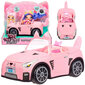 Nuku auto, roosa hind ja info | Tüdrukute mänguasjad | kaup24.ee