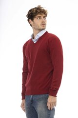 Kampsun meestele Sergio Tacchini 20F21_RossoscDk, punane цена и информация | Мужские свитера | kaup24.ee